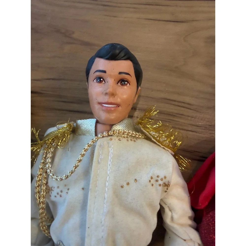 Lot of 4 Prince Male Fashion Dolls Royal Wedding Groom Vintage Style Clothes